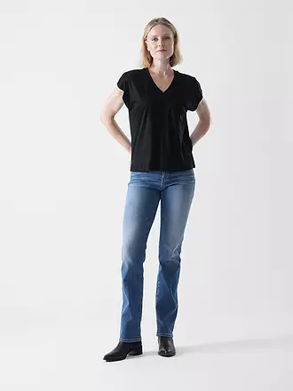 OPUS | T-Shirt SAVILCHEN | schwarz